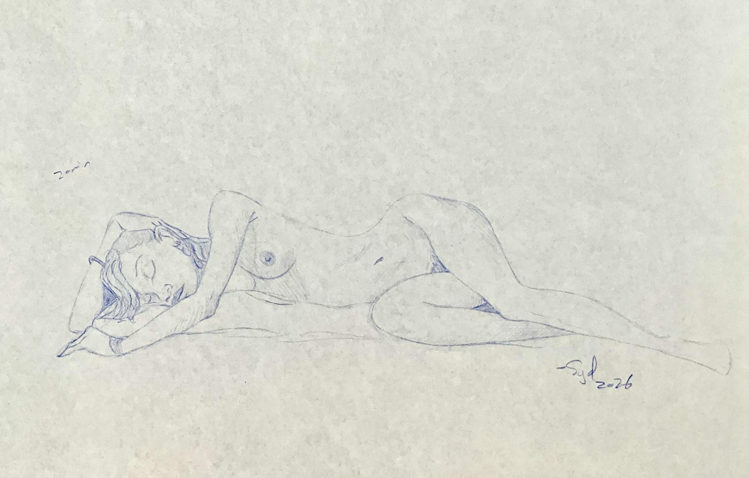 Soriah — Asleep, Reclining by Syd Stroud